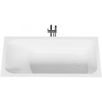 Ванна из литьевого мрамора Salini Orlanda Kit 102116G 170х80 белый глянцевый