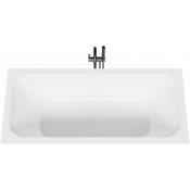 Ванна из литьевого мрамора Salini Orlanda Axis Kit 103323M 170х75 белый матовый