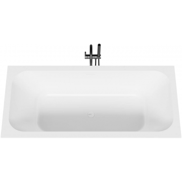 Ванна из литьевого мрамора Salini Orlanda Axis Kit 103323M 170х75 белый матовый