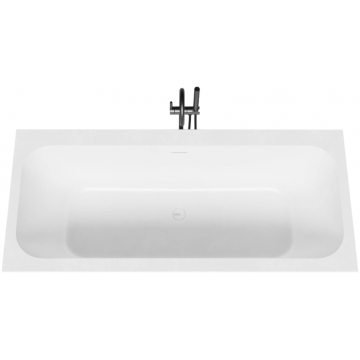 Ванна из литьевого мрамора Salini Orlanda Axis 103322M 180х80 белый матовый