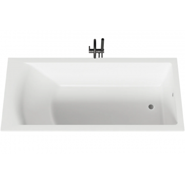 Ванна из литьевого мрамора Salini Cascata 104213G 180х80 белый глянцевый