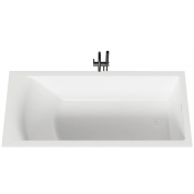 Ванна из литьевого мрамора Salini Cascata Kit 104513M 180х80 белый матовый