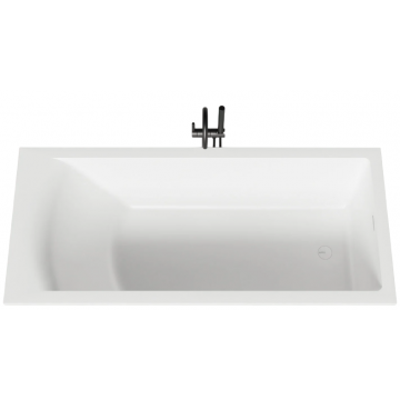 Ванна из литьевого мрамора Salini Cascata Kit 104513G 180х80 белый глянцевый