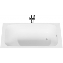 Ванна из литьевого мрамора Salini Cascata Kit 105022M 150х70 белый матовый