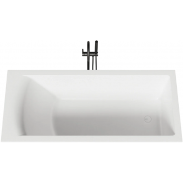 Ванна из литьевого мрамора Salini Cascata Kit 104313M 170х75 белый матовый