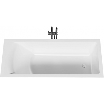 Ванна из литьевого мрамора Salini Cascata Kit 104823M 170х70 белый матовый