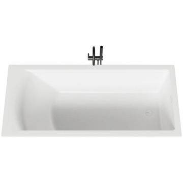 Ванна из литьевого мрамора Salini Cascata Kit 104523M 180х80 белый матовый