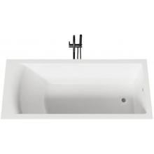 Ванна из литьевого мрамора Salini Cascata 104223M 180х80 белый матовый