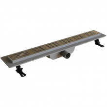 Душевой лоток RGW Drain Leo-10 60211080-01 с решеткой хром