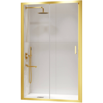 Душевая дверь RGW Passage PA-14Gb 41081410-016 100 золото браш/прозрачное