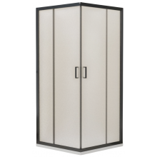 Душевой уголок RGW CL-36B 06093699-44 90x90 черный/рифленое