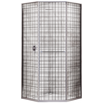 Душевой уголок RGW Stilvoll SV-82 33328299-241L 90x90 L хром/прозрачное с рисунком