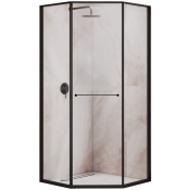 Душевой уголок RGW Stilvoll SV-82B 33328288-14R 80x80 R черный/прозрачное