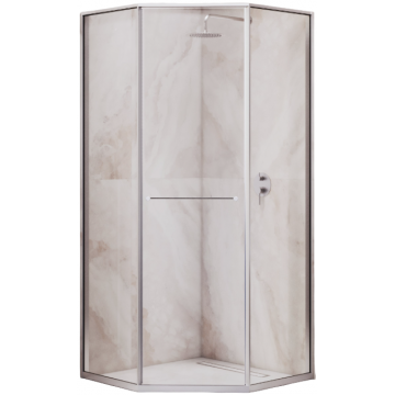 Душевой уголок RGW Stilvoll SV-82 33328299-11L 90x90 L хром/прозрачное