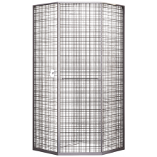 Душевой уголок RGW Stilvoll SV-82Gr 33328200-2410R 100x100 R серый/прозрачное с рисунком