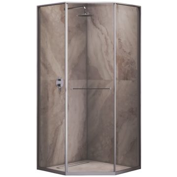 Душевой уголок RGW Stilvoll SV-82Gr 33328299-310R 90x90 R серый/тонированное