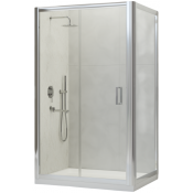 Душевой уголок RGW Passage PA-045 350804528-11 120x80 хром/прозрачное