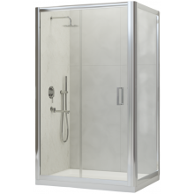 Душевой уголок RGW Passage PA-045 350804528-11 120x80 хром/прозрачное