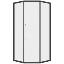 Душевой уголок RGW Passage PA-86B 38088600-14N 100x100 черный/прозрачное