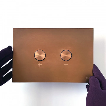 Кнопка смыва OLI BLINK медь 887610 ПНЕВМО