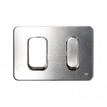 Кнопка смыва OLI KEY матовый хром 889101 МЕХ