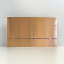 Кнопка смыва нержавеющая сталь OLI SLIM INOX Cooper 889312 МЕХ