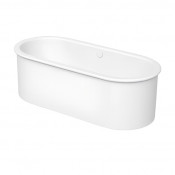 Стальная ванна Bette Suno Oval 2740-000 CFXXSR 177×77 белый