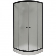 Душевой уголок Parly ZF81B 10573 80x80 черный/матовое