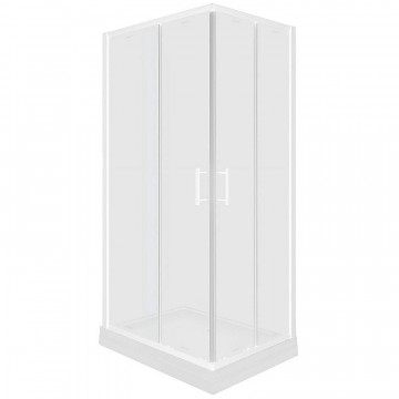 Душевой уголок Parly ZQ121F 10688 120x80 белый/матовое