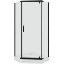Душевой уголок Parly ZPE911BE 10874 90x90 черный/прозрачное