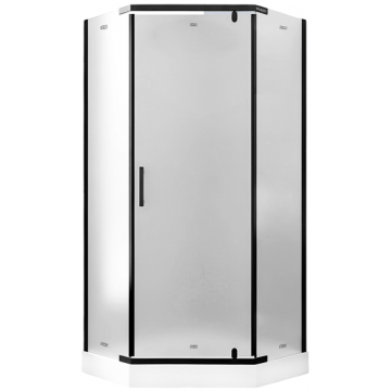 Душевой уголок Parly ZPE911BF 11389 90x90 черный/матовое