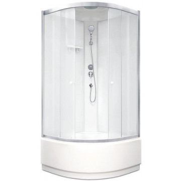 Душевая кабина Parly Bett 821 11249 80x80 хром/матовое