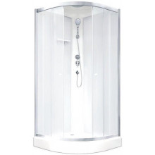 Душевая кабина Parly Bett 831 11251 80x80 хром/матовое