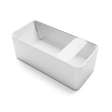 Ванна из искусственного камня Gruppo Treesse Cross V396BO 160х73 белый матовый