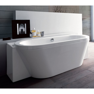 Ванна акриловая Gruppo Treesse Playa V8187DV8187DBN8FDSBN8FDS 180х70 с гидромассажем правая белый/хром