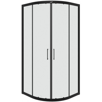 Душевой уголок Cerutti SPA Viva 90B N 11222 90x90 черный матовый/прозрачное