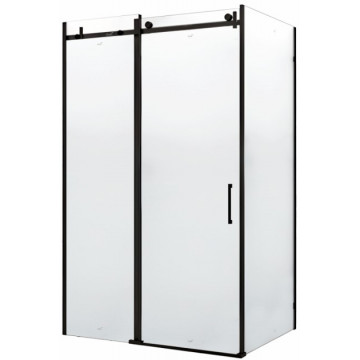 Душевой уголок Cerutti SPA Ceza'S 110BF 12016 120x90 L черный матовый/матовое
