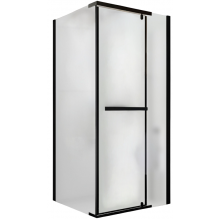 Душевой уголок Cerutti SPA Mimi ZQ91BF 12020 90x90 черный матовый/матовое