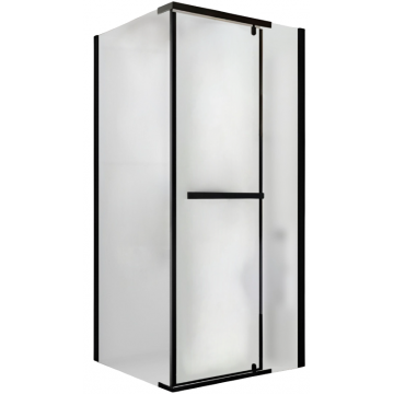 Душевой уголок Cerutti SPA Mimi ZQ91BF 12020 90x90 черный матовый/матовое