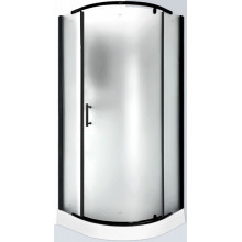 Душевая кабина Cerutti SPA Korra 90BF 12018 90x90 черный матовый/матовое