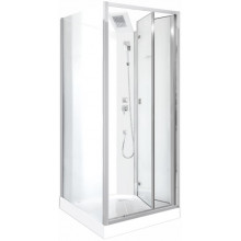 Душевая кабина Cerutti SPA Bella 90F 12024 90x90 хром/матовое