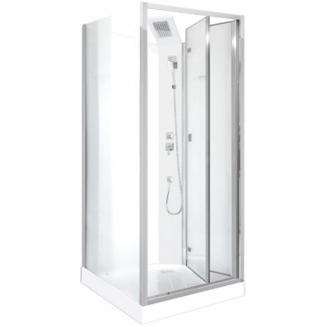 Душевая кабина Cerutti SPA Bella 90F 12024 90x90 хром/матовое