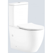 Унитаз-компакт Cerutti SPA Vince Tornado CT10373 белый глянцевый