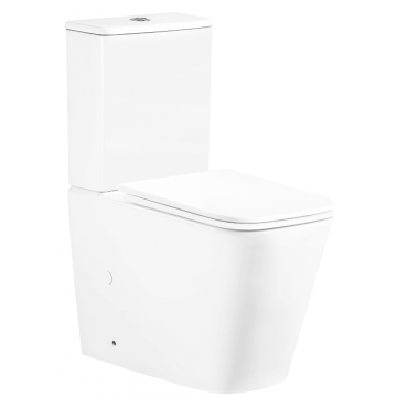 Унитаз-компакт Cerutti SPA Manlio Tornado CT10618 белый глянцевый