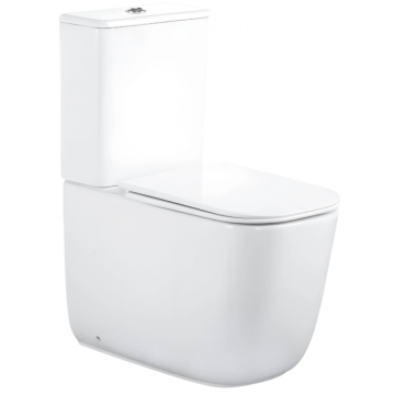 Унитаз-компакт Cerutti SPA Alvaro Tornado CT11089 белый глянцевый