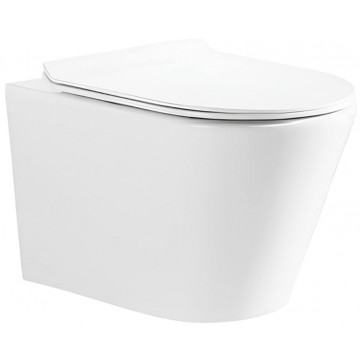 Унитаз подвесной Cerutti SPA Faro Aria Tornado CT10833 белый глянцевый