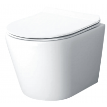 Унитаз подвесной Cerutti SPA Luigi Aria Tornado CT11101 белый глянцевый