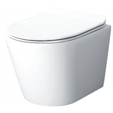 Унитаз подвесной Cerutti SPA Luigi Aria Tornado CT11101 белый глянцевый