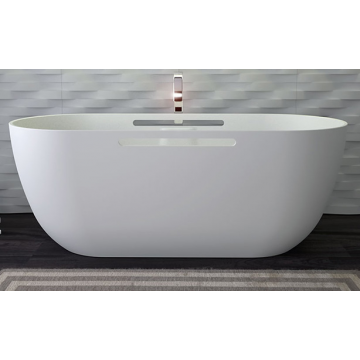 Ванна из искусственного камня Knief Lotus 0600-610-01 170х75 белый матовый