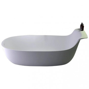 Ванна из искусственного камня Knief Prime 0600-010-01 195х85 белый матовый